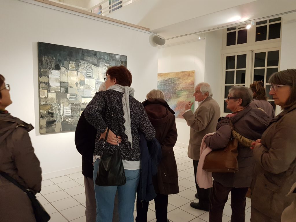 exposition Peinture Dessin Pierre BRANA Eysines Bordeaux Mairie Chateau LESCOMBES