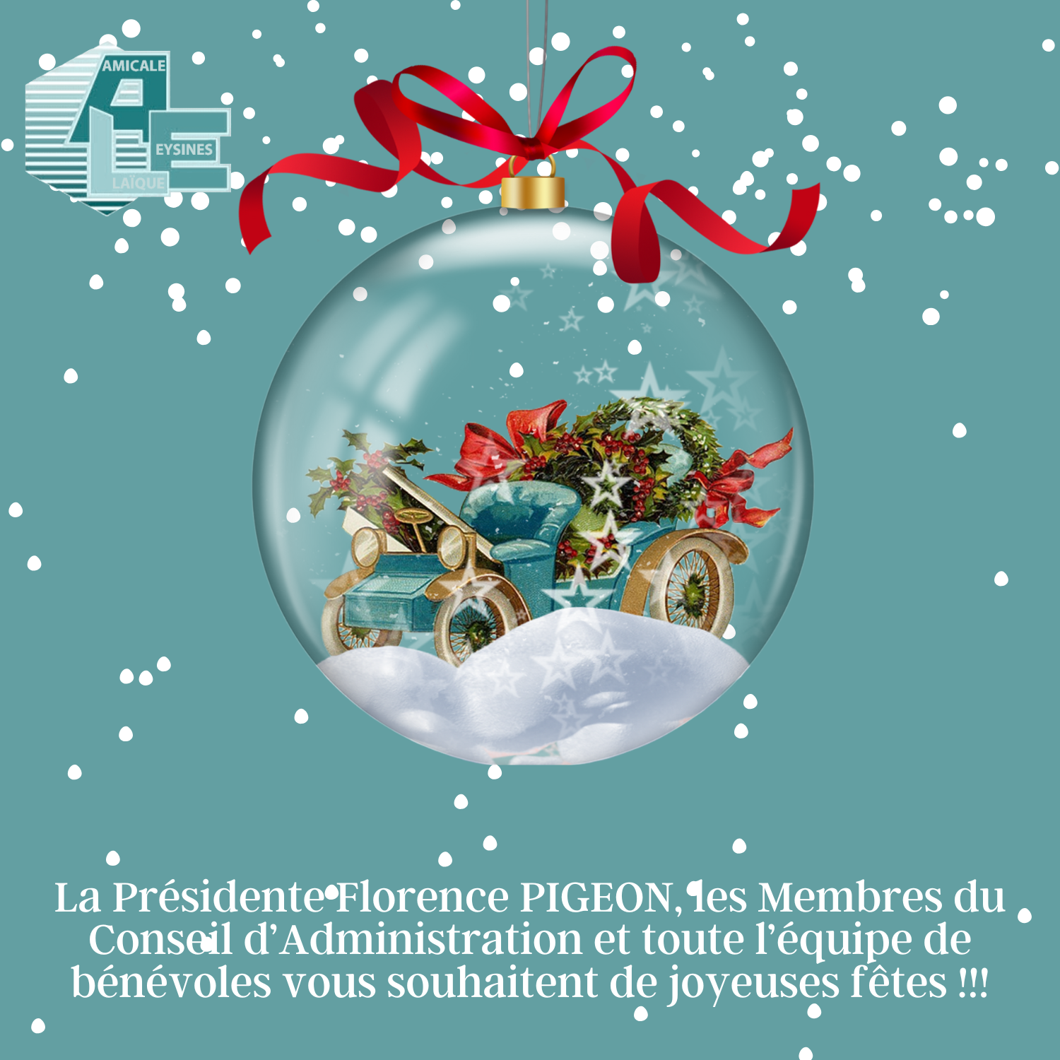 Bonnes fêtes et Galette